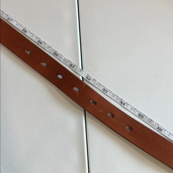 J. Crew Rich Brown Leather Belt - small - Picture 8 of 8